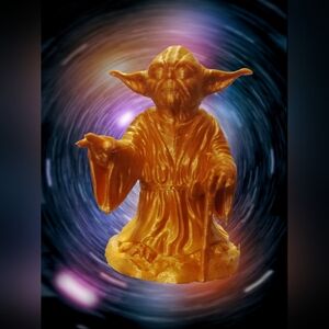 3D Printed Yoda Statue